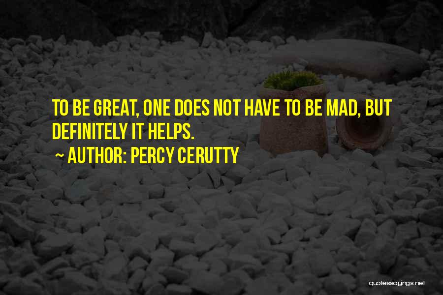 Percy Cerutty Quotes 1609348