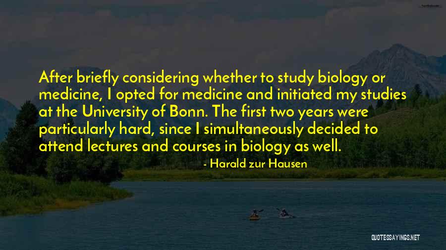 Percy Fitzwallace Quotes By Harald Zur Hausen Percy Fitzwallace Quotes By Harald Zur Hausen