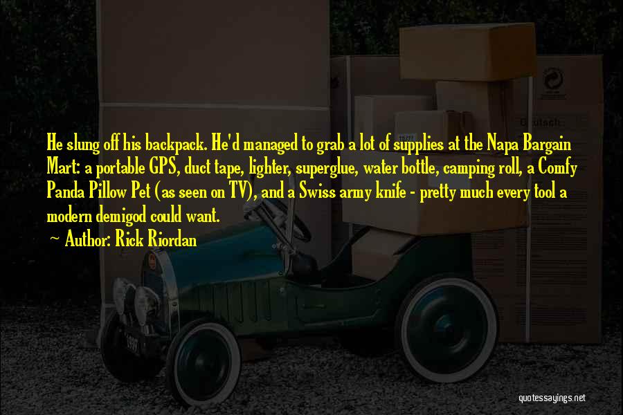 Percy Jackson Demigod Quotes By Rick Riordan