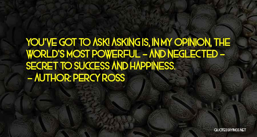 Percy Ross Quotes 936383