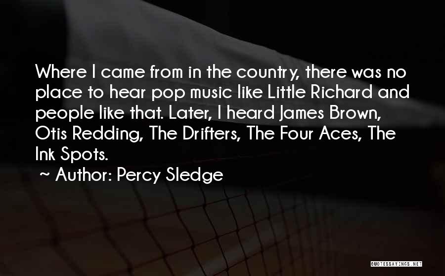 Percy Sledge Quotes 1310798
