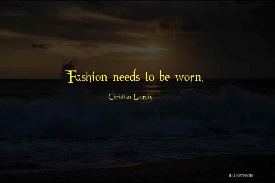 Perdere Peso Quotes By Christian Lacroix Perdere Peso Quotes By Christian Lacroix