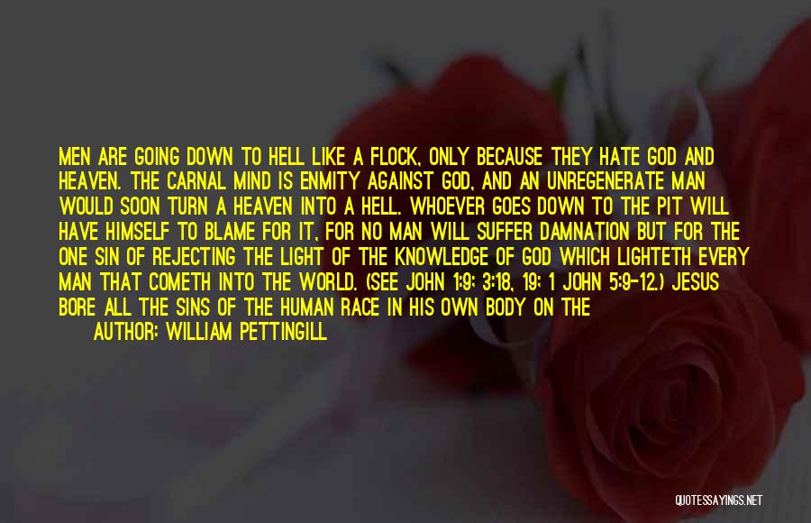 Perdition Quotes By William Pettingill