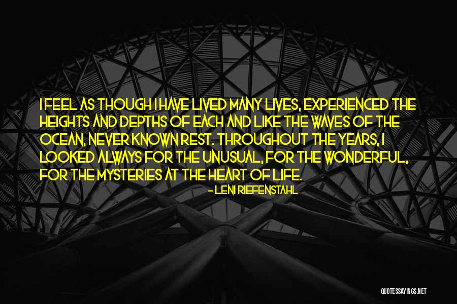 Perdones I212 Quotes By Leni Riefenstahl