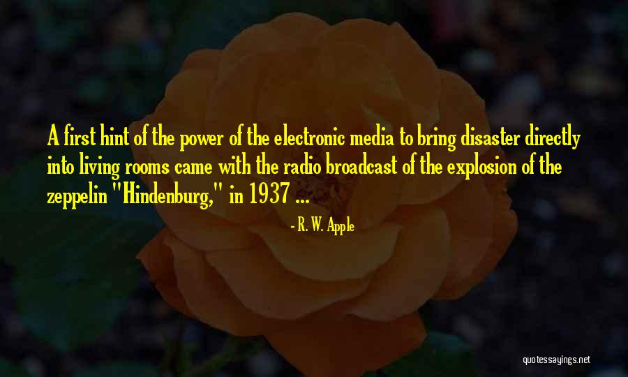 Peregrinations Origin Quotes By R. W. Apple Peregrinations Origin Quotes By R. W. Apple