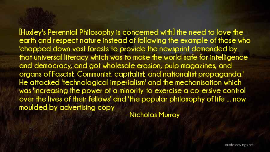 Perennial Philosophy Quotes By Nicholas Murray