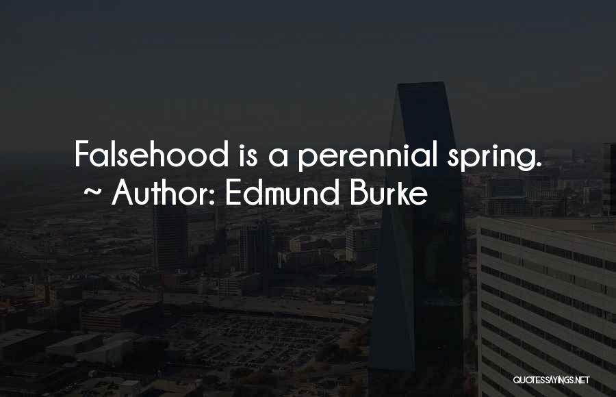 Perennial Quotes By Edmund Burke