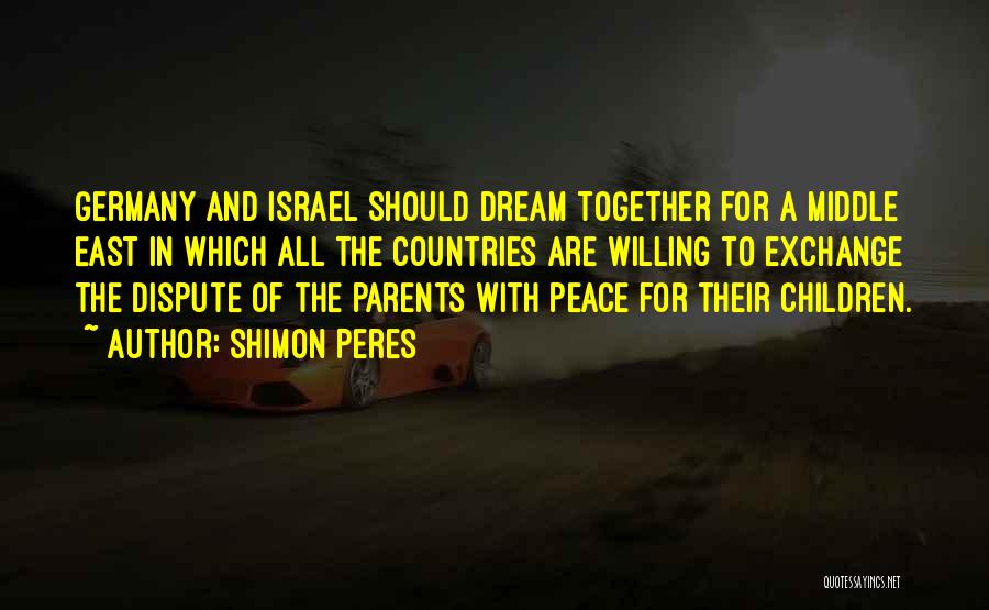 Peres Quotes By Shimon Peres