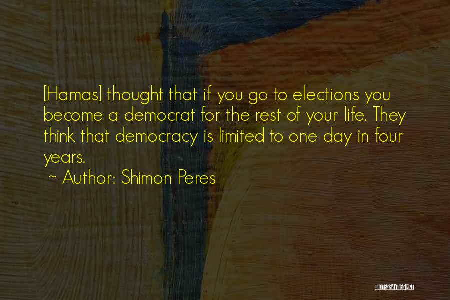 Peres Quotes By Shimon Peres