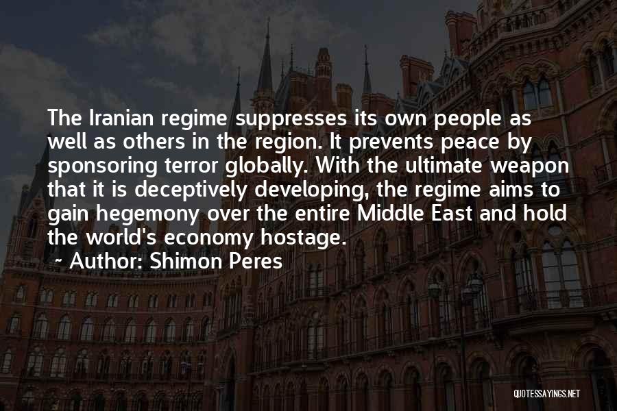 Peres Quotes By Shimon Peres