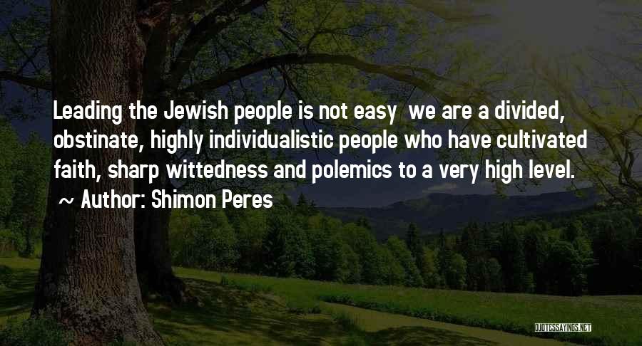 Peres Quotes By Shimon Peres