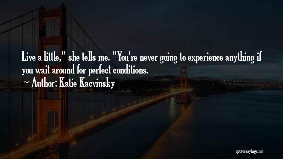 Perfect Conditions Quotes By Katie Kacvinsky