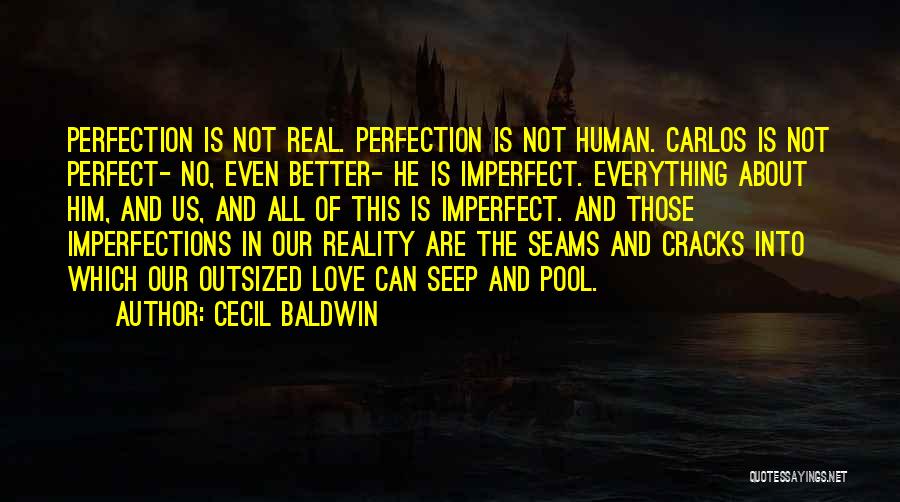 Perfect In Imperfections Quotes By Cecil Baldwin