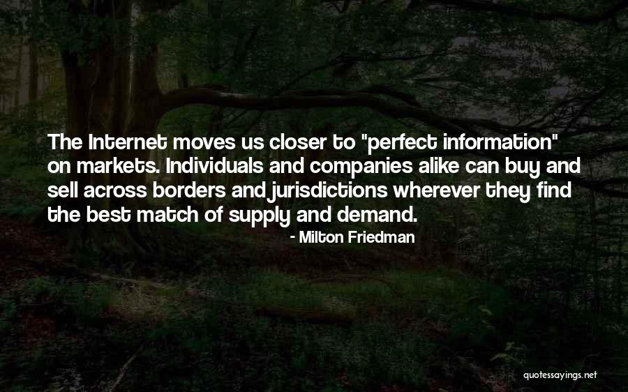 Perfect Information Quotes By Milton Friedman Perfect Information Quotes By Milton Friedman