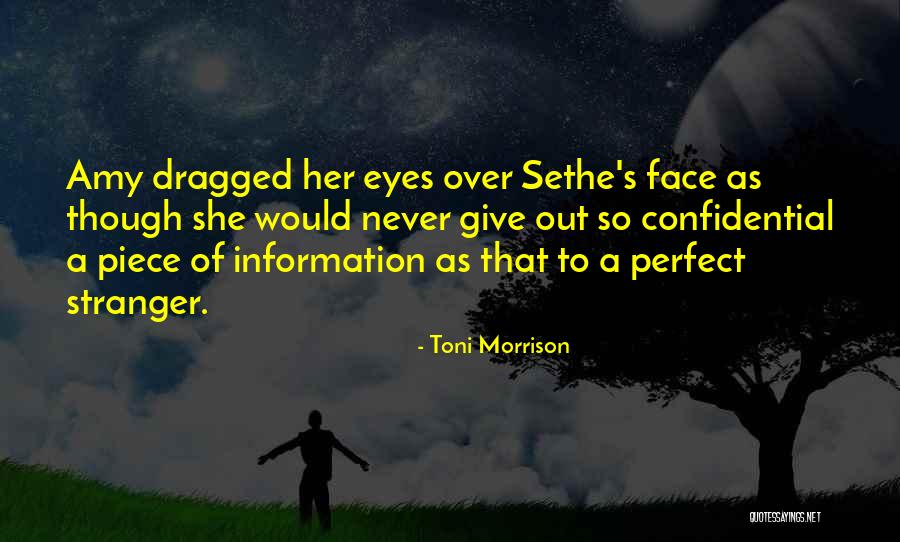 Perfect Information Quotes By Toni Morrison Perfect Information Quotes By Toni Morrison