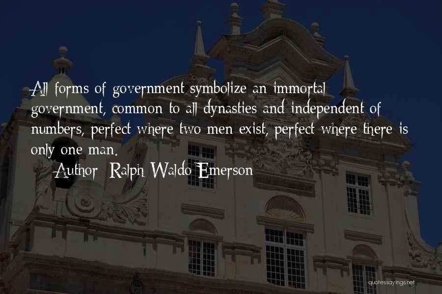 Perfect Man Does Not Exist Quotes By Ralph Waldo Emerson
