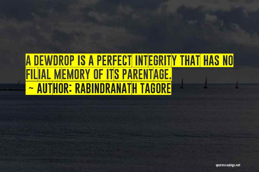 Perfect Memories Quotes By Rabindranath Tagore