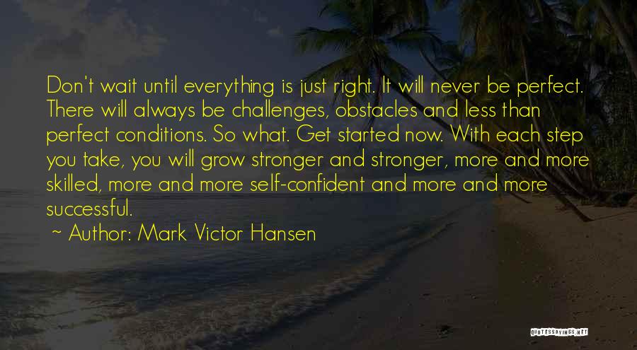 Perfect Motivational Quotes By Mark Victor Hansen