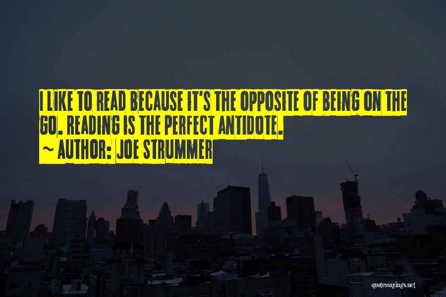 Perfect Opposites Quotes By Joe Strummer