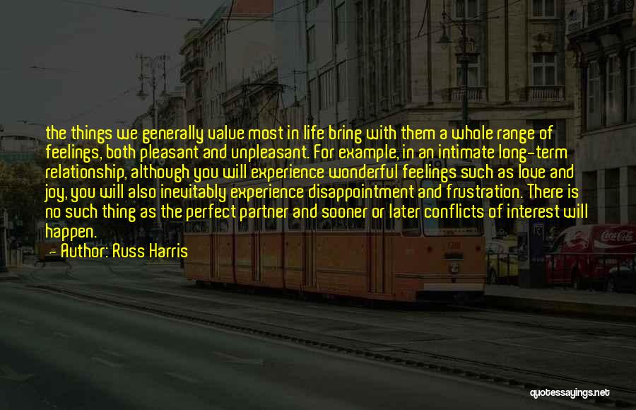 Perfect Partner Quotes By Russ Harris