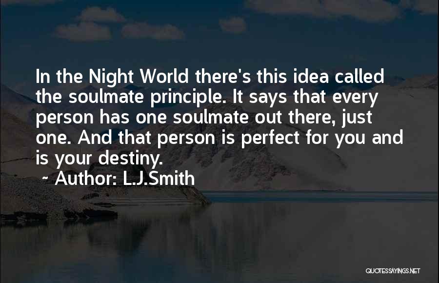 Perfect Person For You Quotes By L.J.Smith