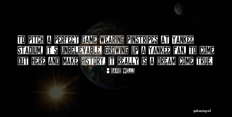 Perfect Pitch Quotes By David Wells Perfect Pitch Quotes By David Wells