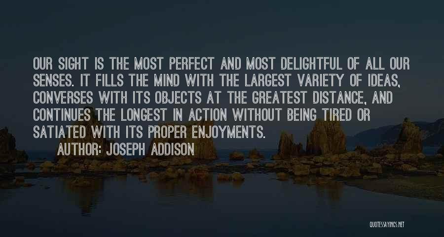 Perfect Sight Quotes By Joseph Addison