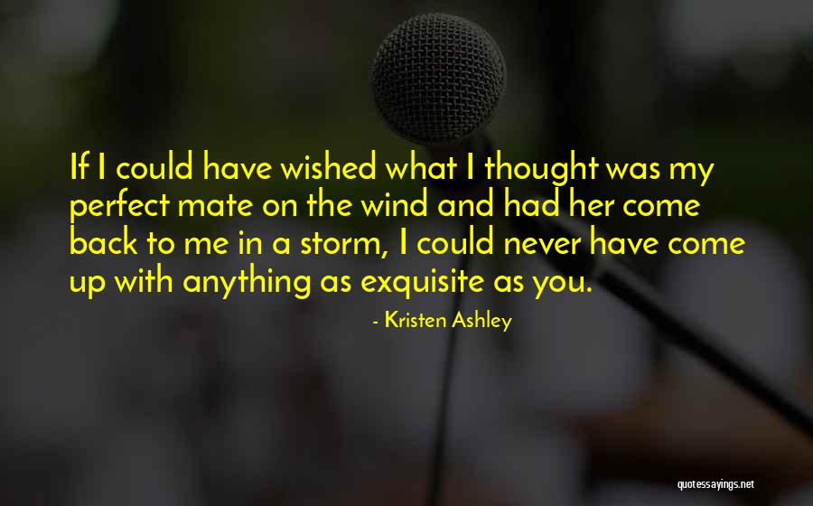 Perfect Storm Quotes By Kristen Ashley