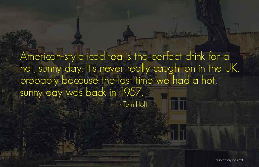 Perfect Sunny Day Quotes By Tom Holt Perfect Sunny Day Quotes By Tom Holt