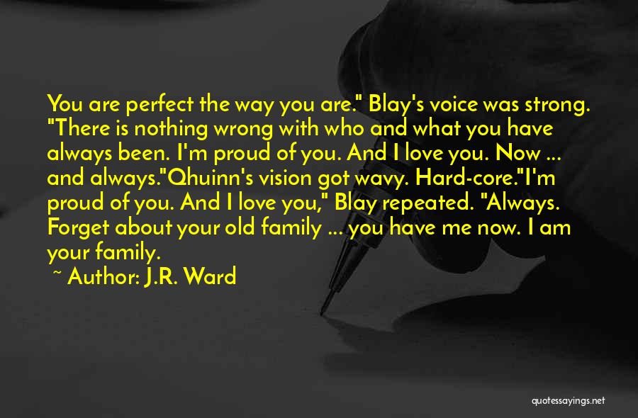 Perfect The Way I Am Quotes By J.R. Ward