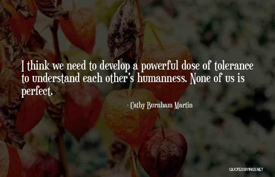 Perfect Vs Imperfect Quotes By Cathy Burnham Martin