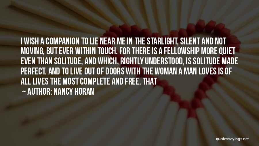Perfect Woman For Me Quotes By Nancy Horan