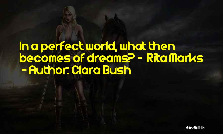 Perfect Worlds Quotes By Clara Bush