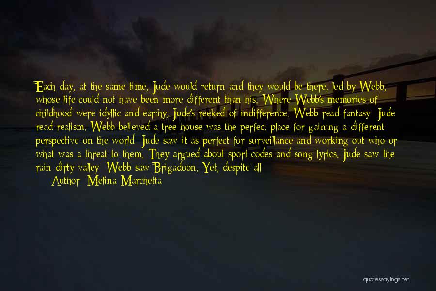 Perfect Worlds Quotes By Melina Marchetta