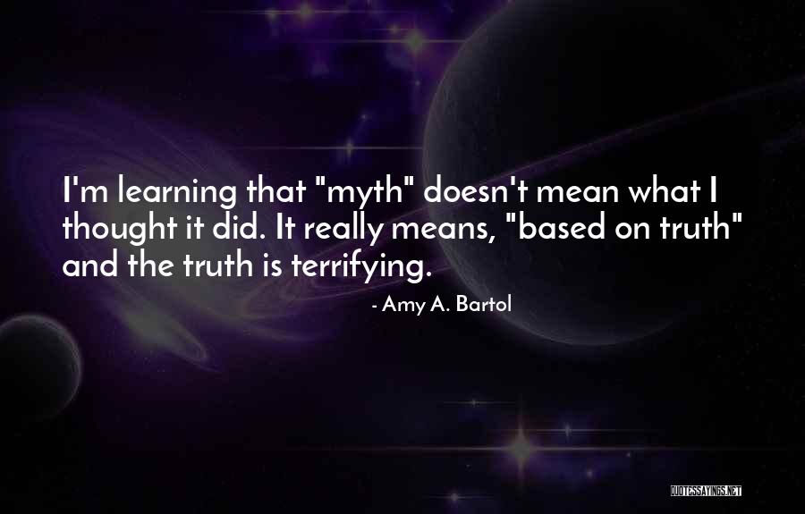 Perfecter Quotes By Amy A. Bartol Perfecter Quotes By Amy A. Bartol
