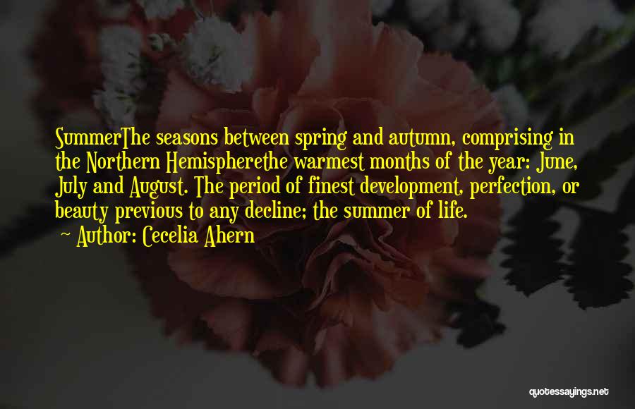 Perfection And Beauty Quotes By Cecelia Ahern