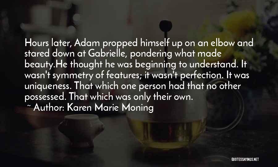 Perfection And Beauty Quotes By Karen Marie Moning