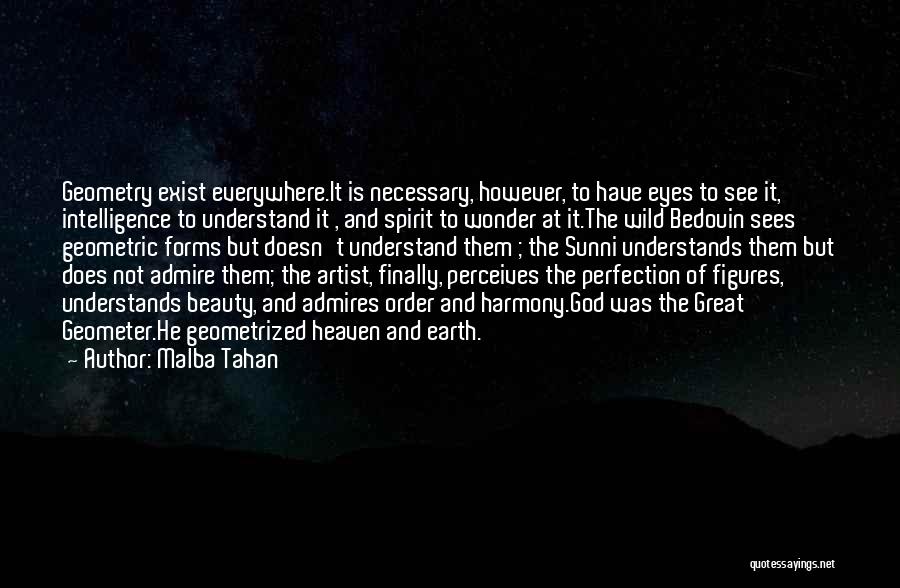 Perfection And Beauty Quotes By Malba Tahan