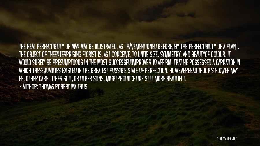 Perfection And Beauty Quotes By Thomas Robert Malthus