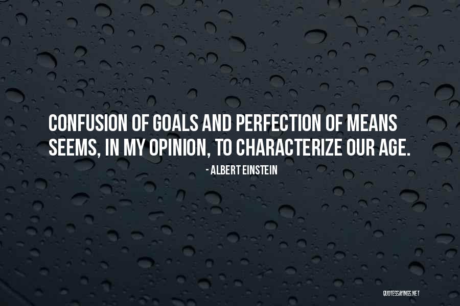 Perfection And Confusion Quotes By Albert Einstein Perfection And Confusion Quotes By Albert Einstein