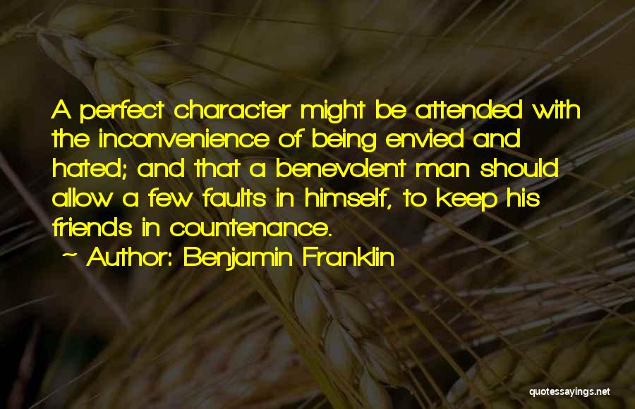 Perfection And Flaws Quotes By Benjamin Franklin