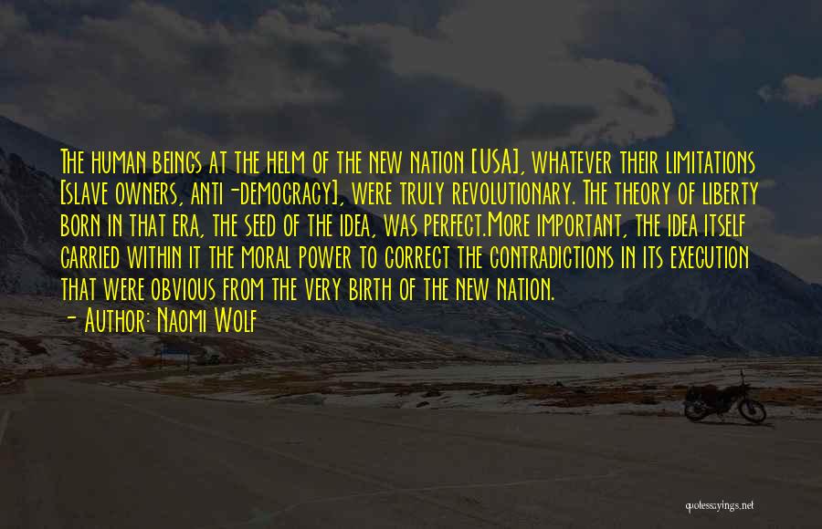 Perfection And Flaws Quotes By Naomi Wolf
