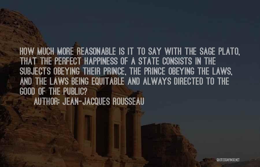 Perfection Being Good Quotes By Jean-Jacques Rousseau