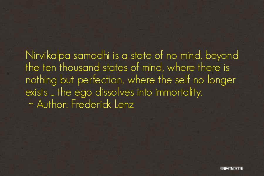Perfection Exists Quotes By Frederick Lenz