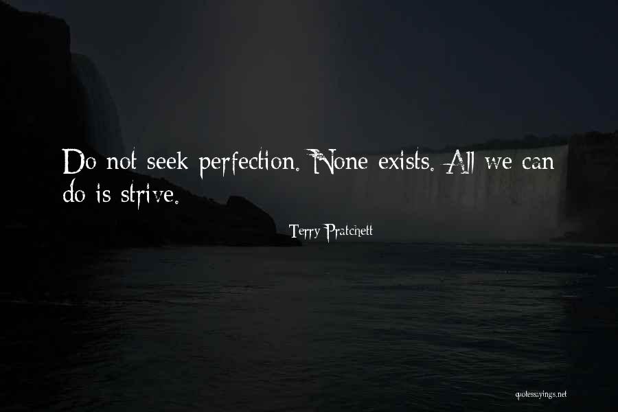 Perfection Exists Quotes By Terry Pratchett Perfection Exists Quotes By Terry Pratchett