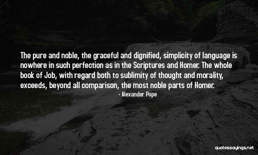 Perfection In The Bible Quotes By Alexander Pope