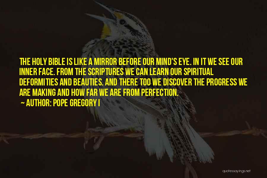 Perfection In The Bible Quotes By Pope Gregory I