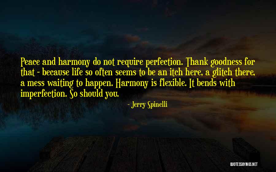 Perfection Is Imperfection Quotes By Jerry Spinelli Perfection Is Imperfection Quotes By Jerry Spinelli