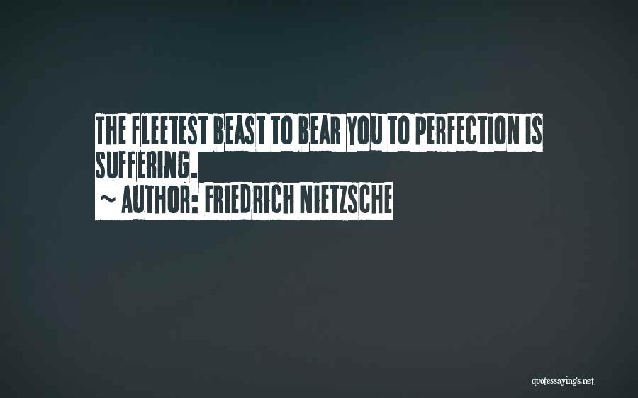 Perfection Is You Quotes By Friedrich Nietzsche