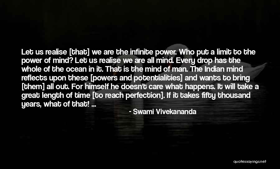 Perfection Takes Time Quotes By Swami Vivekananda